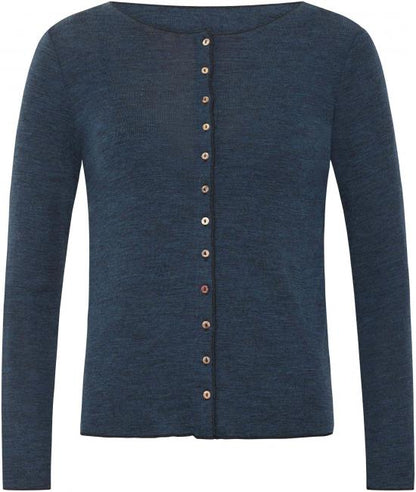 Cardigan Merinowolle melange