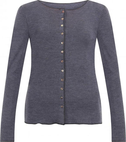 Cardigan Merinowolle melange